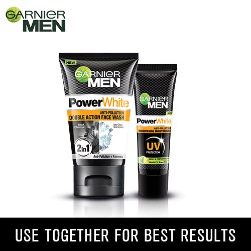 For Best Results Try the Garnier Men Power White Range